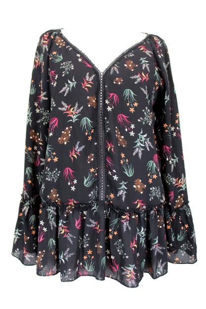 Blouse base volant G Woman taille 40-occasion friperie