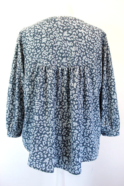 Blouse bleu gris BPC Selection taille 48