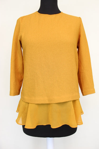 Blouse crêpe Zara taille 34