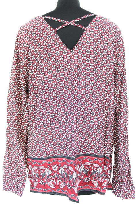 Blouse décolletés en V Camaïeu taille M