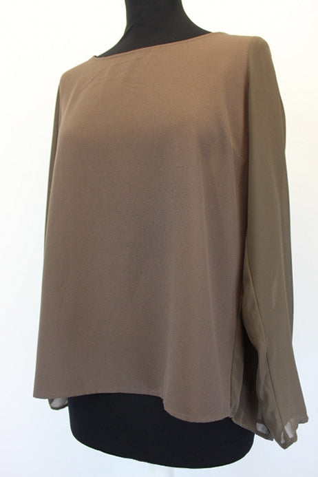 Blouse dos plissé Un Jour Ailleurs taille 36