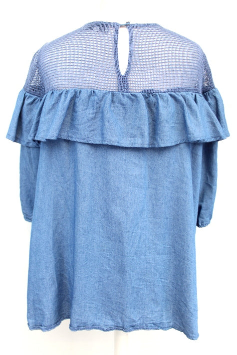 Blouse effet jean OSLEY taille M/L