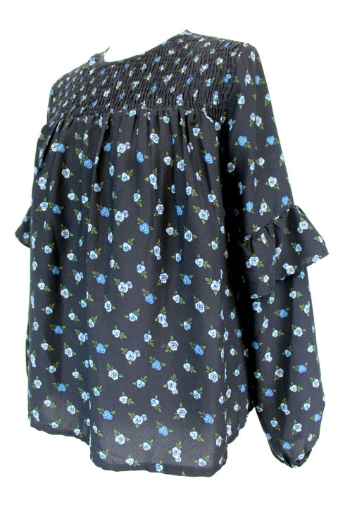 Blouse empiècement smocké Jennyfer taille 34