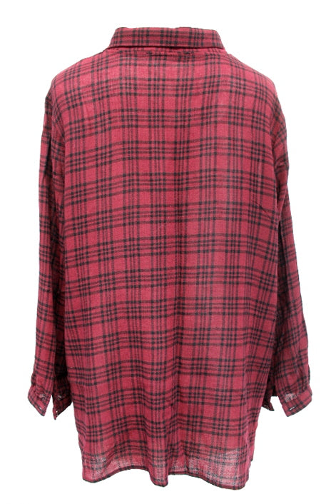 Blouse évasée à carreaux QUIET Taille 38