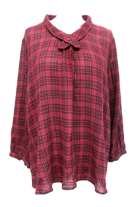 Blouse évasée à carreaux QUIET Taille 38 Orléans - Occasion - Friperie en ligne