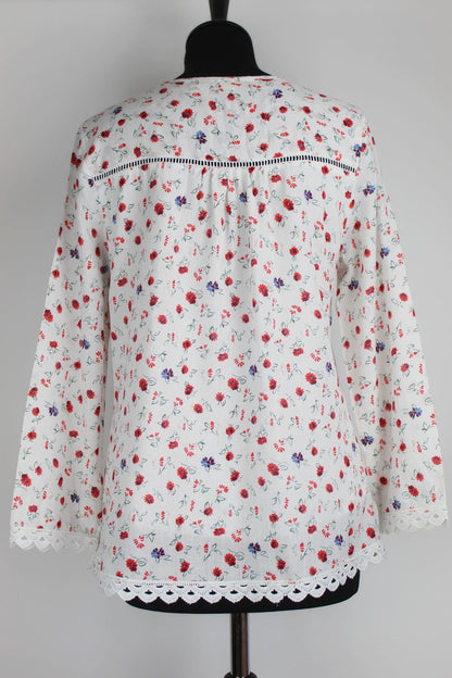 Blouse fleurie Lili et Lala taille S