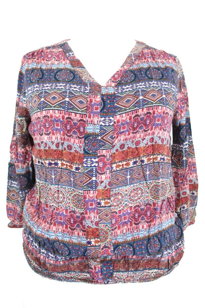Blouse imprimée CACHE CACHE taille XL Orléans - Occasion - Friperie en ligne