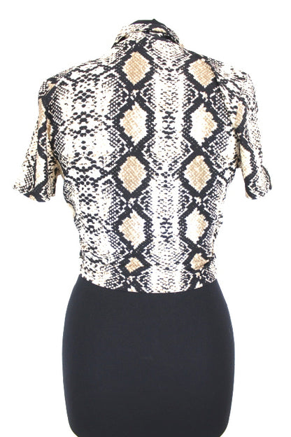 Blouse motif serpent Jennyfer taille 36