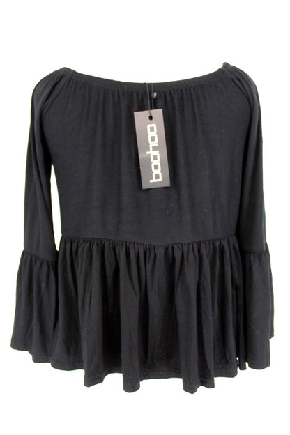 Blouse poignets et taille évasées NEUVE Boohoo taille 36