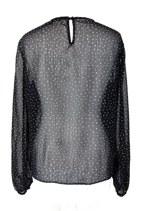 Blouse transparente à petits pois PRIMARK Taille M