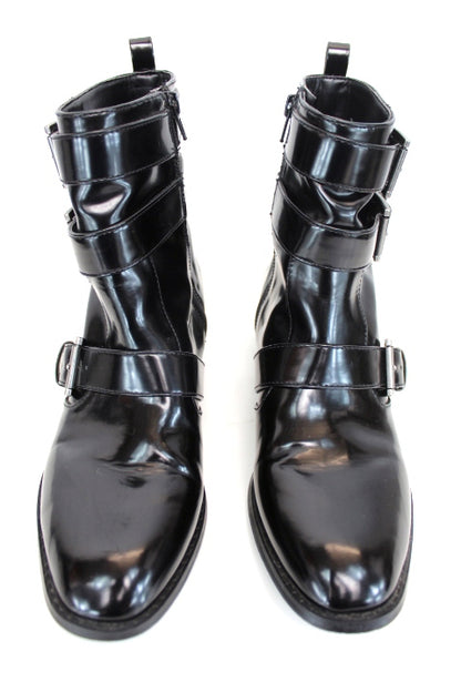 Bottines vernies et fourrées avec fermeture éclaire pointure 40 - Accessoire de seconde main - Friperie en ligne