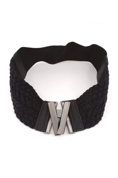 Ceinture large élastiquée Jennyfer longueur 60 cm