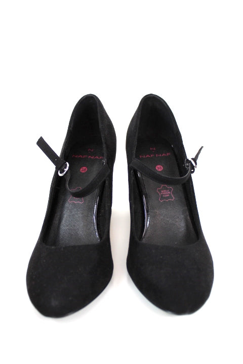 Chaussures talons pastilles nacrées naf naf pointure 38