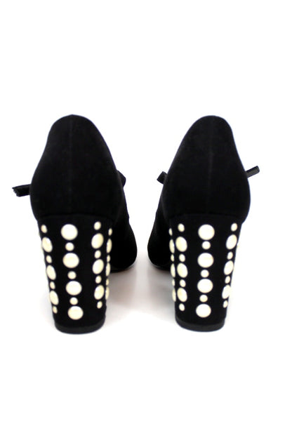 Chaussures talons pastilles nacrées naf naf pointure 38