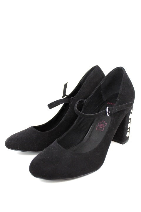 Chaussures talons pastilles nacrées naf naf pointure 38-occasion friperie