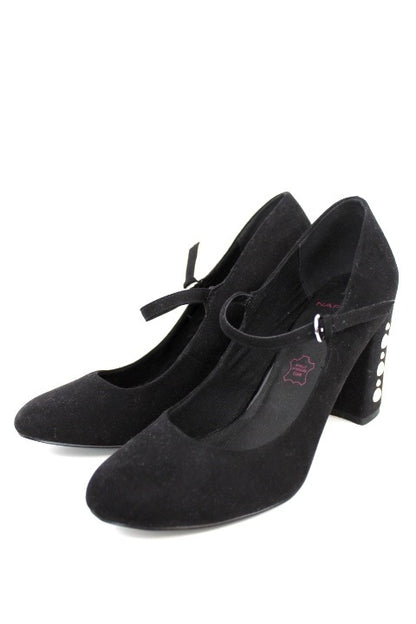 Chaussures talons pastilles nacrées naf naf pointure 38-occasion friperie