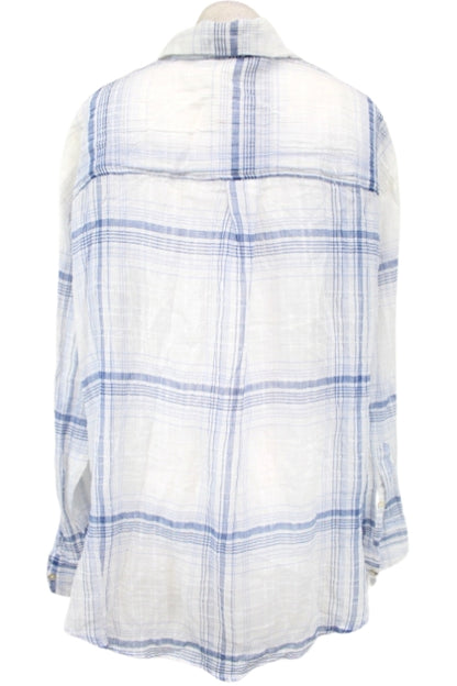 Chemise à carreaux effet fripé H&M taille 40