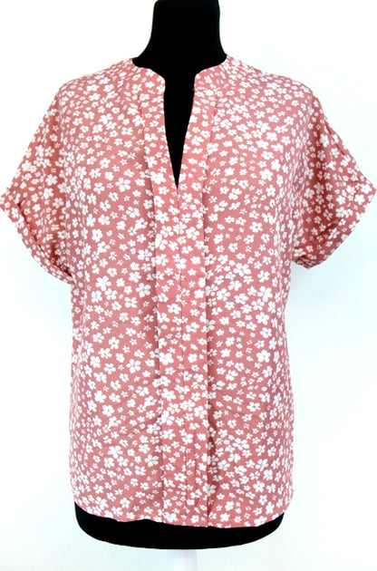 Chemise à petites fleurs Shein taille 36 - friperie femmes, vêtements d'occasion, seconde main