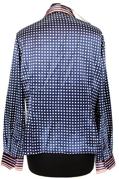 Chemise à pois satinée Firs Natural taille 36