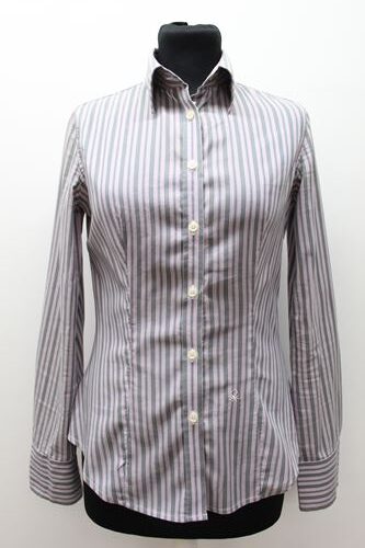 Chemise à rayures Benetton taille XS - friperie femmes, vêtements d'occasion, seconde main