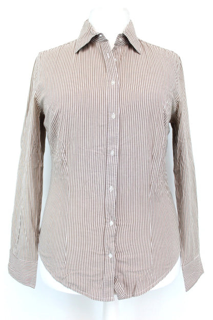 Chemise à rayures Camaïeu taille 44 - friperie femmes, vêtements d'occasion, seconde main