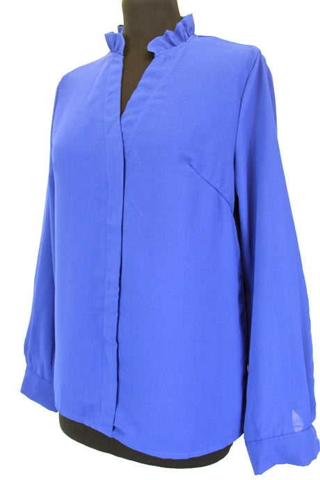 Chemise bleu roi Shein taille 36