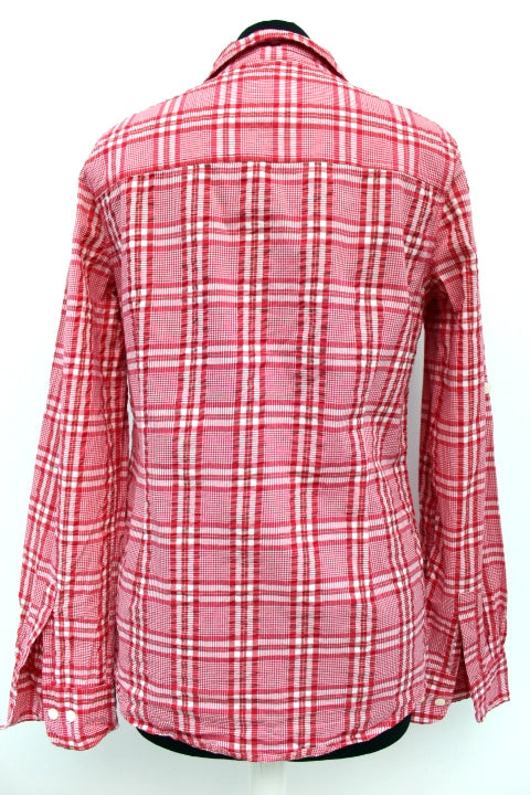 Chemise droite à carreaux H&M taille 38 - Vêtement de seconde main - Friperie en ligne