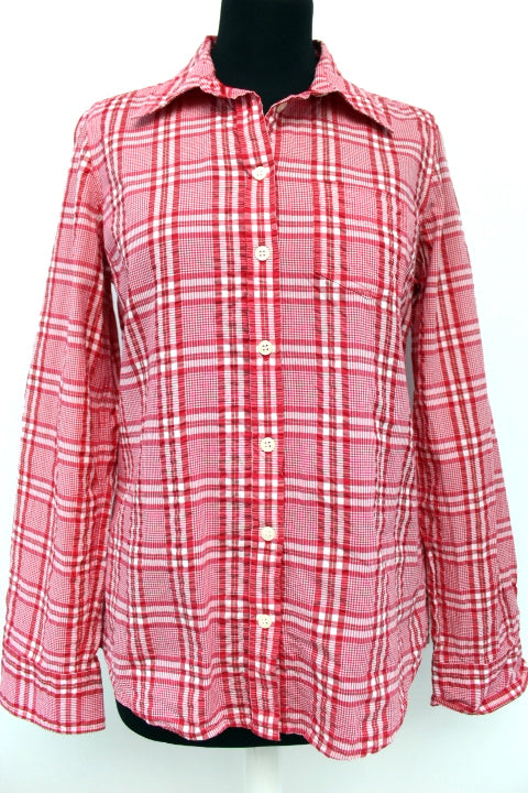 Chemise droite à carreaux H&M taille 38 - Vêtement de seconde main - Friperie en ligne