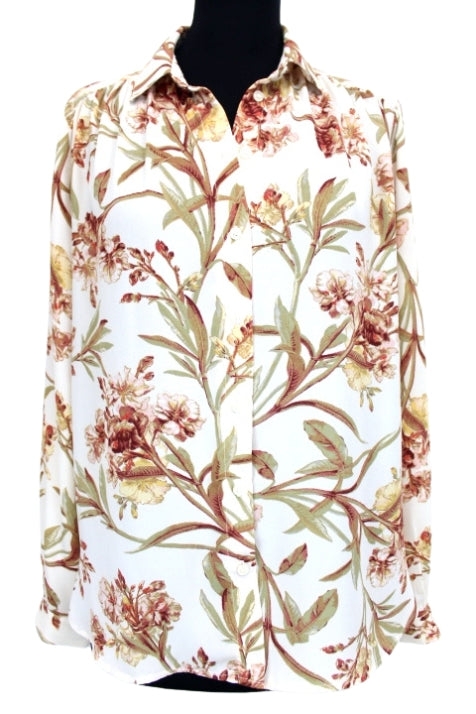 Chemise fleurie H&M taille 36 - Occasion