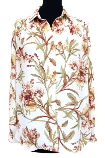 Chemise fleurie H&M taille 36 - Occasion