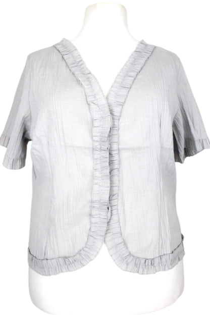 Chemise manches 34 Ever-Lyne taille 46-fripereie occasion seconde main
