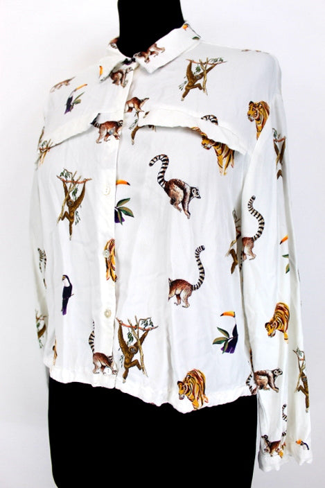 Chemise savane africaine Zara taille 34