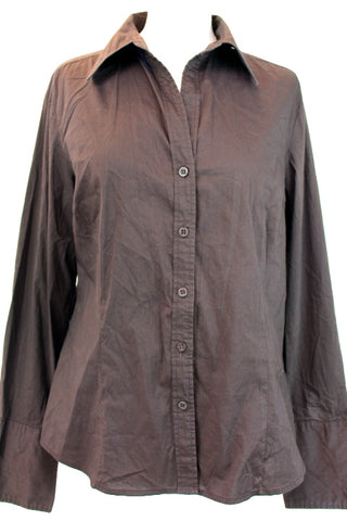 Chemise H&M Marron - Taille 40 / L - Occasion Bon état