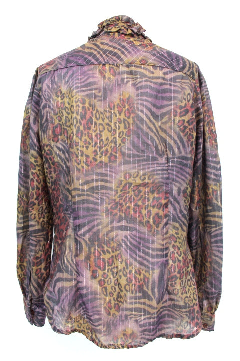 Chemisier à froufrou MY COLLECTION taille 4244