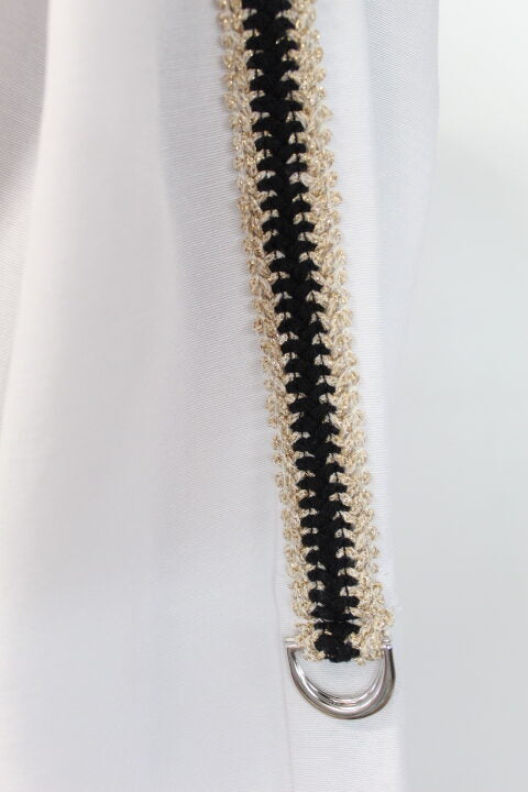 Chemisier bandes épaules Zara taille 34 (4)