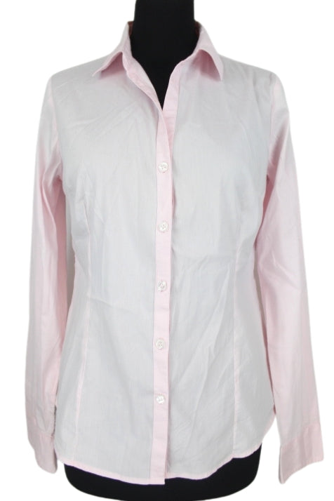 Chemisier rose tendre H&M taille 38 - friperie femmes, vêtements d'occasion, seconde main