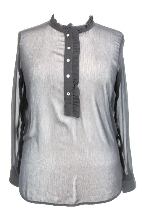 Chemisier transparente H&M Taille 38 Occasion - friperie - Orléans
