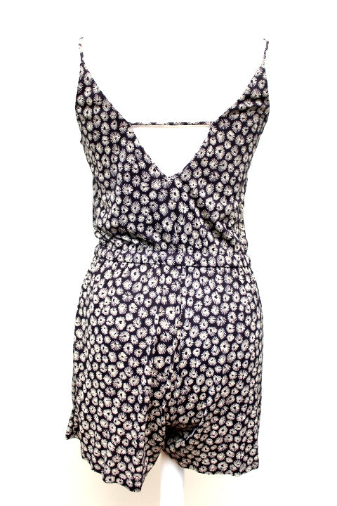 Combishort fluide avec poches et ceinture élastique + cordon de serrage H&M taille XS neuf - Vêtement de seconde main - Friperie en ligne
