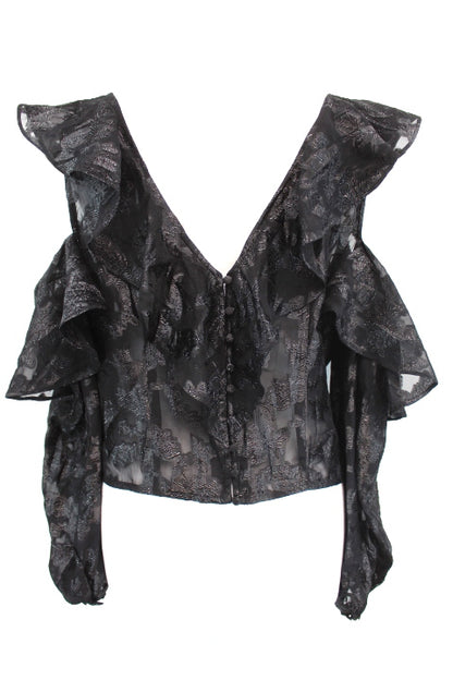 Crop-top soirée H&M taille 42