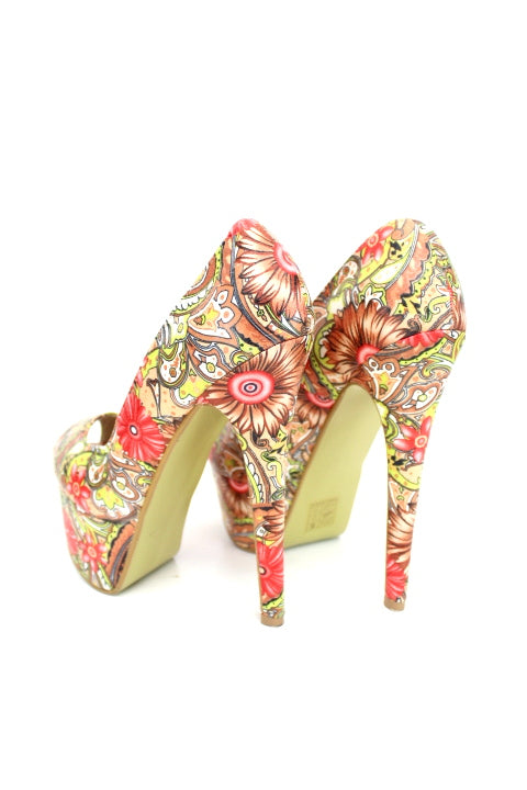 Escarpins compensées Sergio TODZI pointure 39 - Accessoire de seconde main - Friperie en ligne