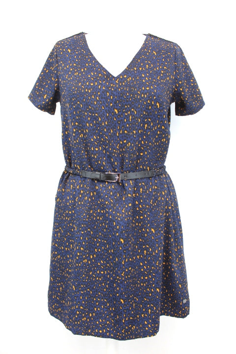 Robe style léopard KAPORAL Taille XS/S Occasion - Orléans - Friperie en ligne