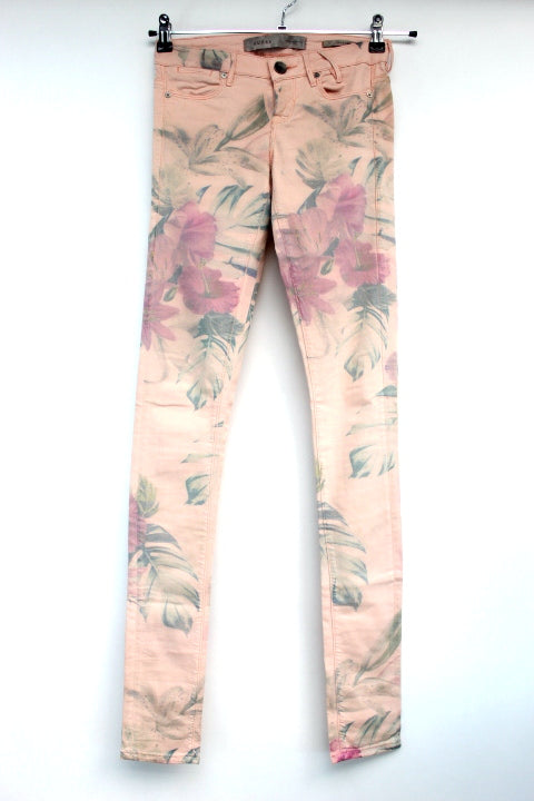 Jeans imprimé GUESS Taille 34-friperie occasion seconde main