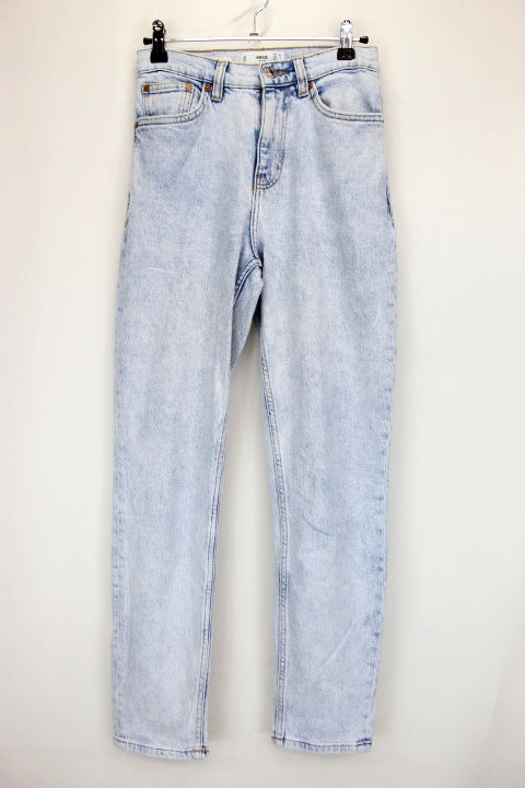 Jeans neige MNG taille 34-friperie occasion seconde main