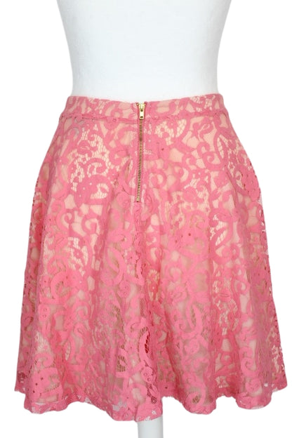 Jupe à guipure rose H&M taille 38