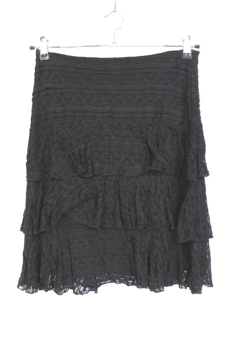 Jupe à volants - Ceinture élastique - ARMAND THIERY - Taille 36 - Friperie - Seconde main
