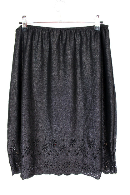 Jupe argentée Noa. B. taille 36-friperie occasion seconde main