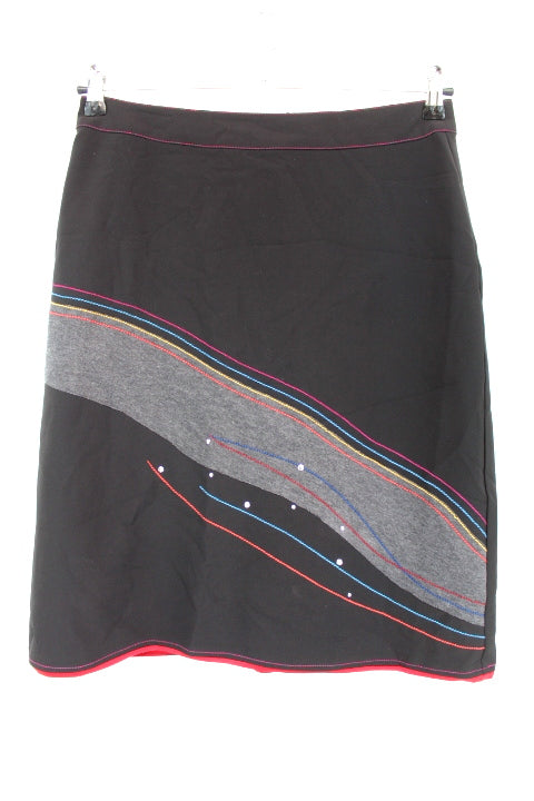 Jupe avec imprimé fantaisie Figure Libre taille 40 - friperie femmes, vêtements d'occasion, seconde main
