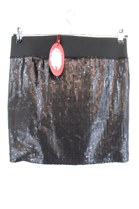 Jupe avec sequins Neuf Esprit taille 3840-friperie occasion seconde main