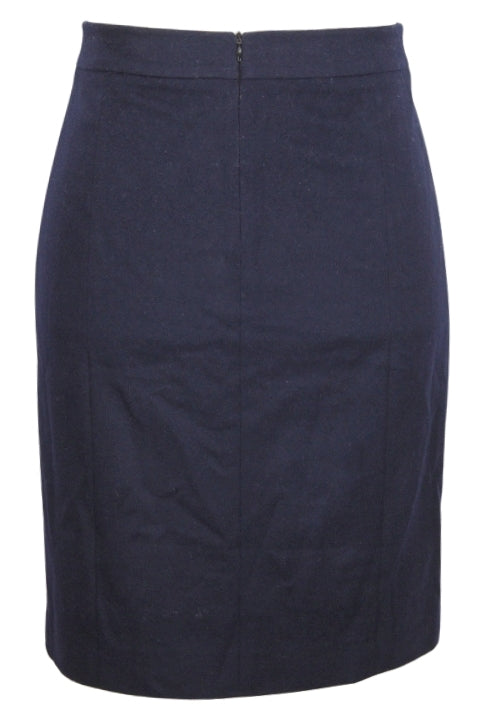 Jupe bleue foncée Olivier Grant - Taille 44 - friperie - orléans