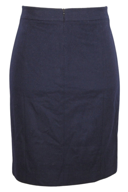 Jupe bleue foncée Olivier Grant - Taille 44 - friperie - orléans